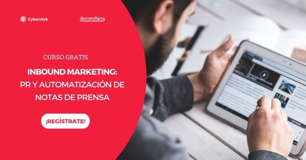 Curso: Inbound Marketing, PR y automatización de notas de prensa