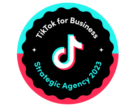 TikTok Strategic Agency Badge