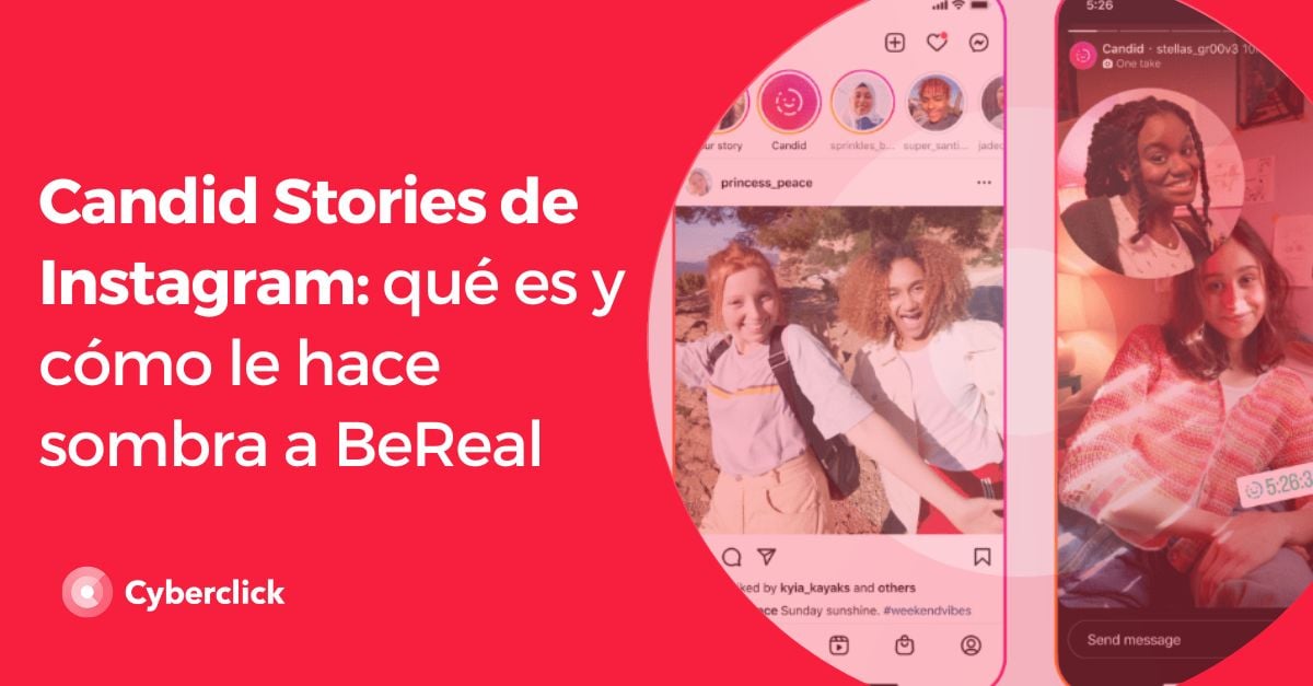 Candid Stories de Instagram quees y como le hace sombra a BeReal