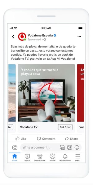 Facebook - Vodafone