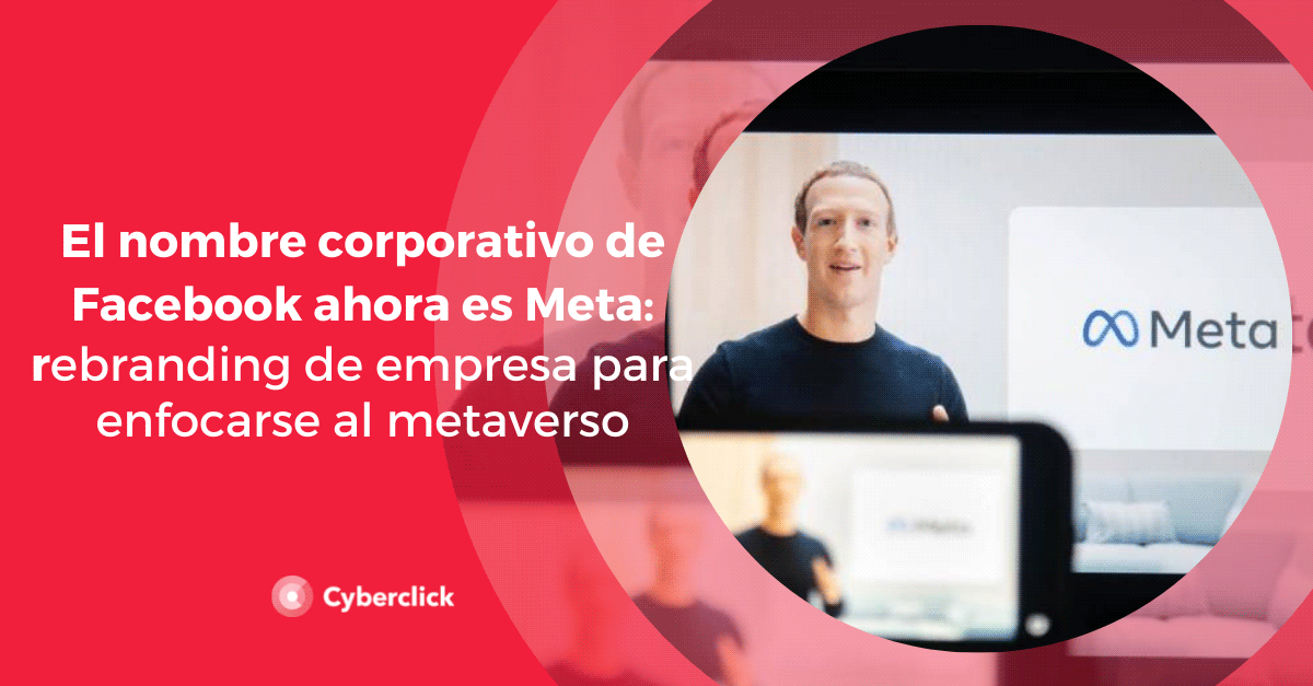 Facebook se llama Meta Zuckerberg cambia el nombre corporativo por su vision del metaverso