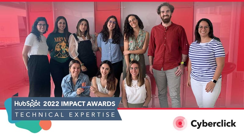 Cyberclick gana los Impact Awards 2022 de Hubspot con Laumont