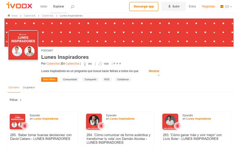 Podcast - Lunes inspiradores