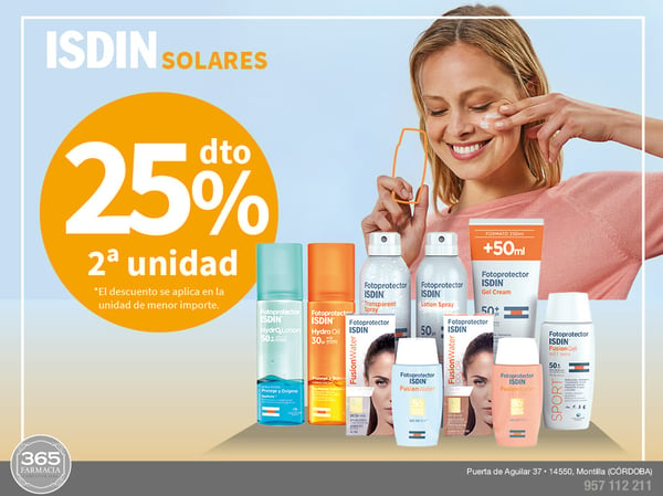 Publicidad Anuncio - Ejemplo ISDIN