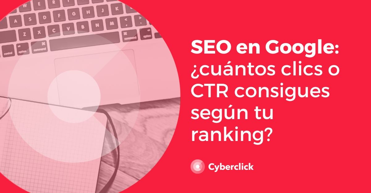 SEO en Google cuantos clics o CTR consigues segun tu ranking
