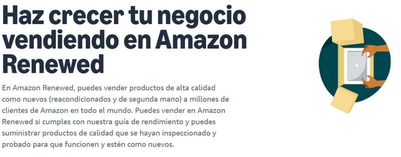 vender en amazon renewed