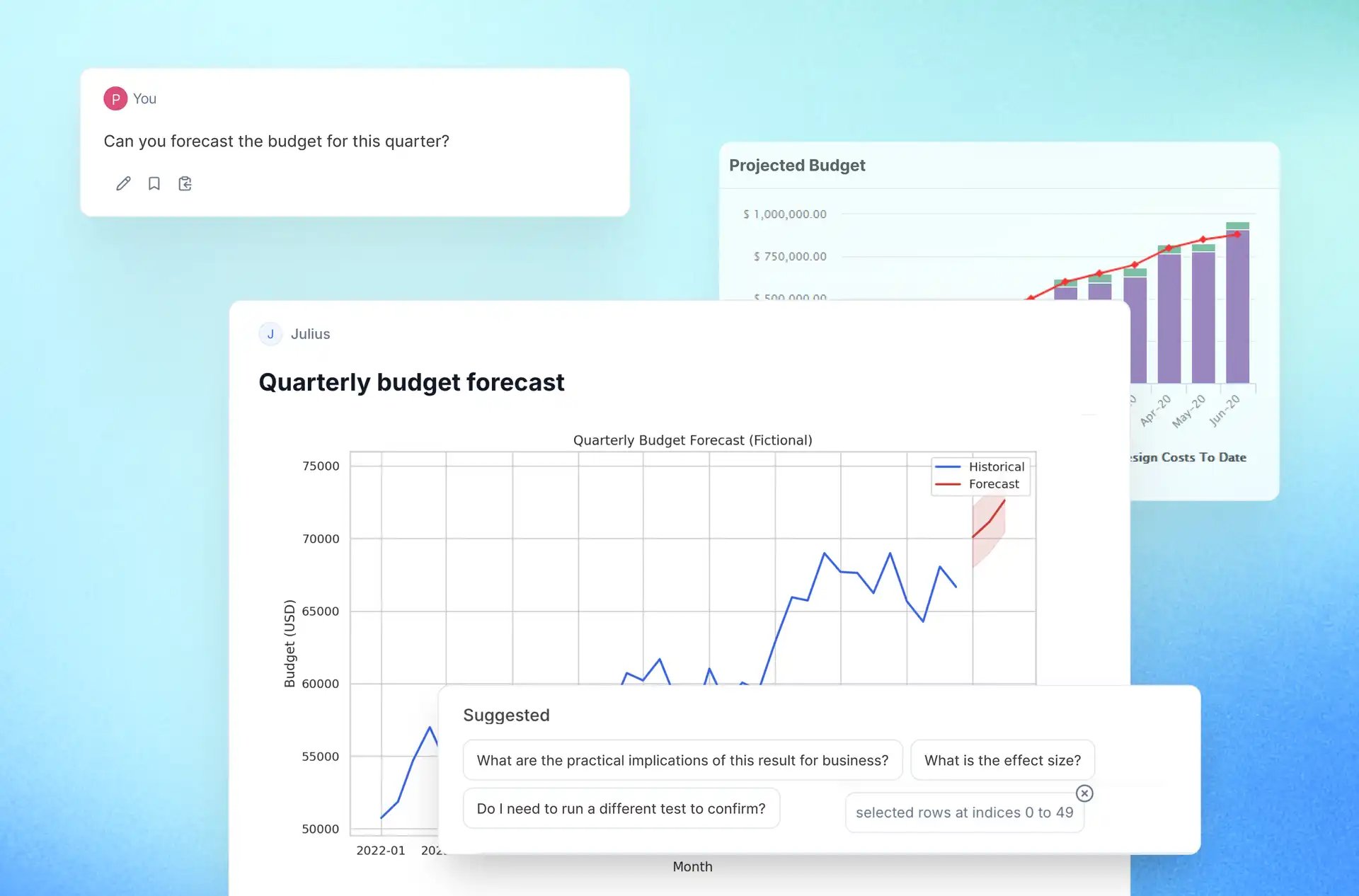 data analytics julius ai