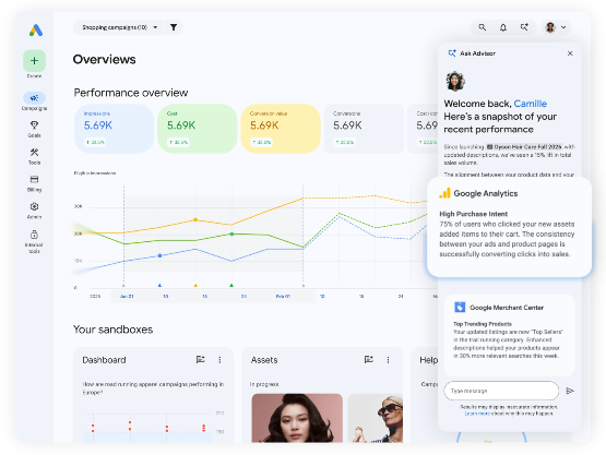google ask advisor