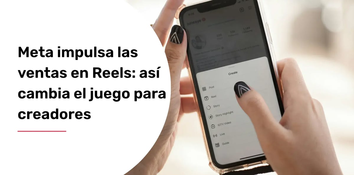 ventas en reels