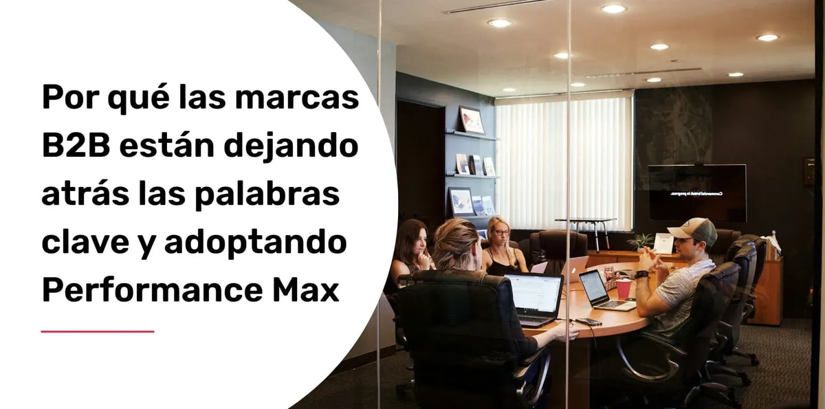 b2b performance max palabras clave