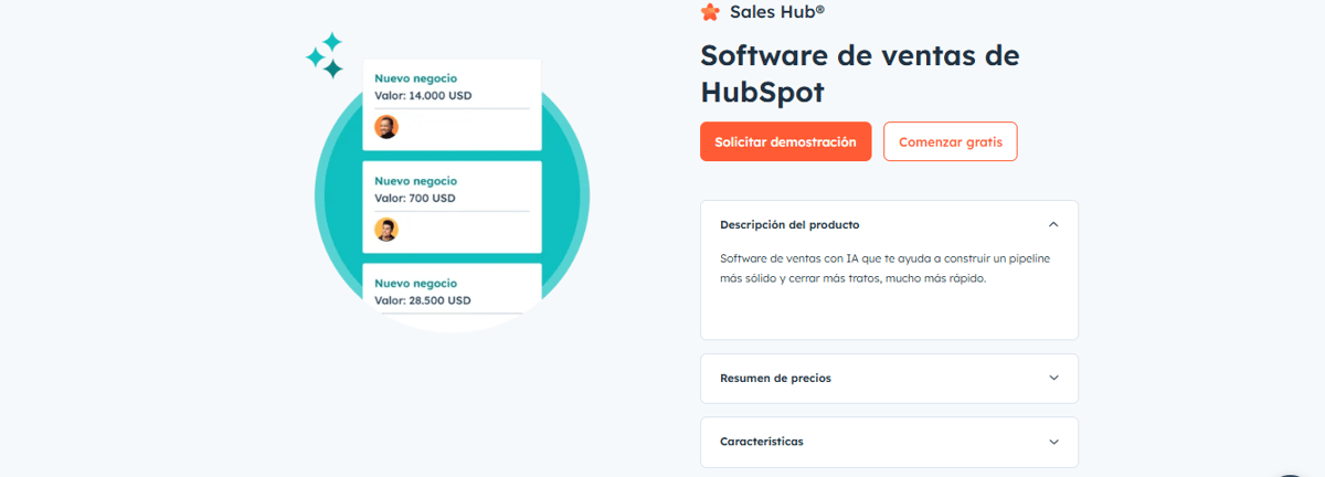 sales hub