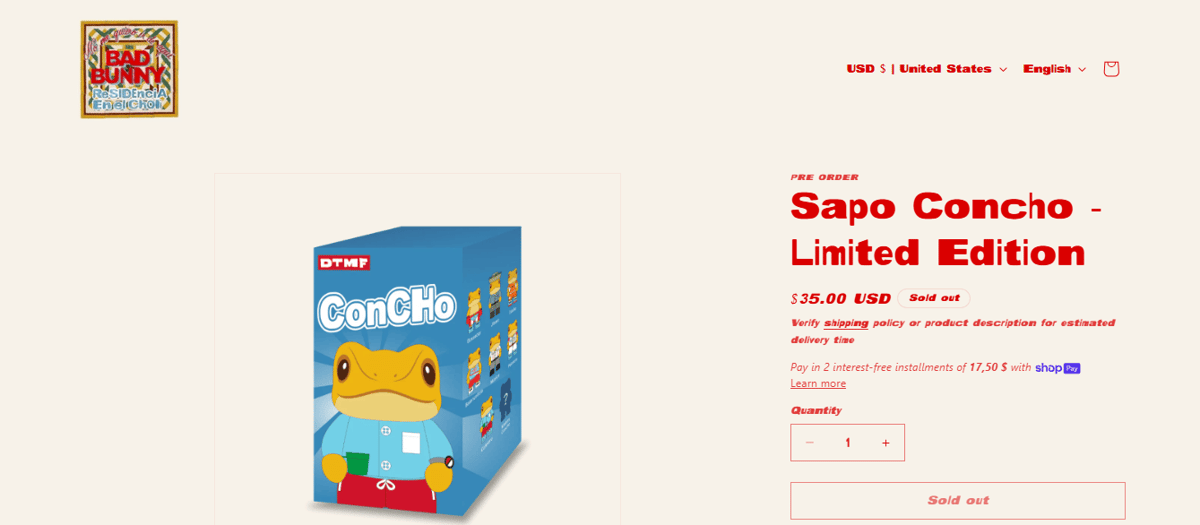 sapo concho marketing escasez