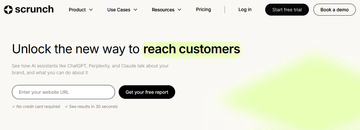 scrunch herramienta aeo