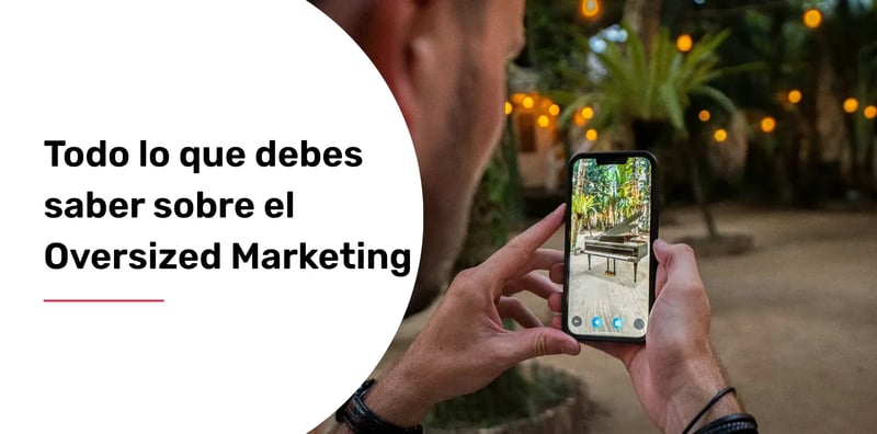 oversized marketing que es