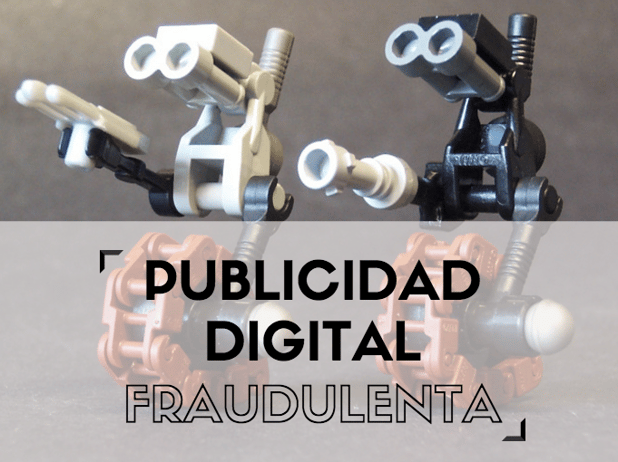 post sobre publicidad digital fraudulenta