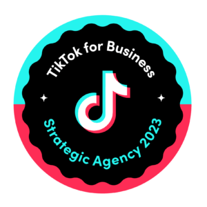 Badge de TikTok for Business Strategic Agency 2023