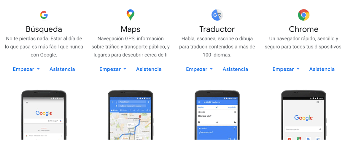50 aplicaciones de Google a día de hoy (2023) 50 aplicaciones de Google a día de hoy (2023)