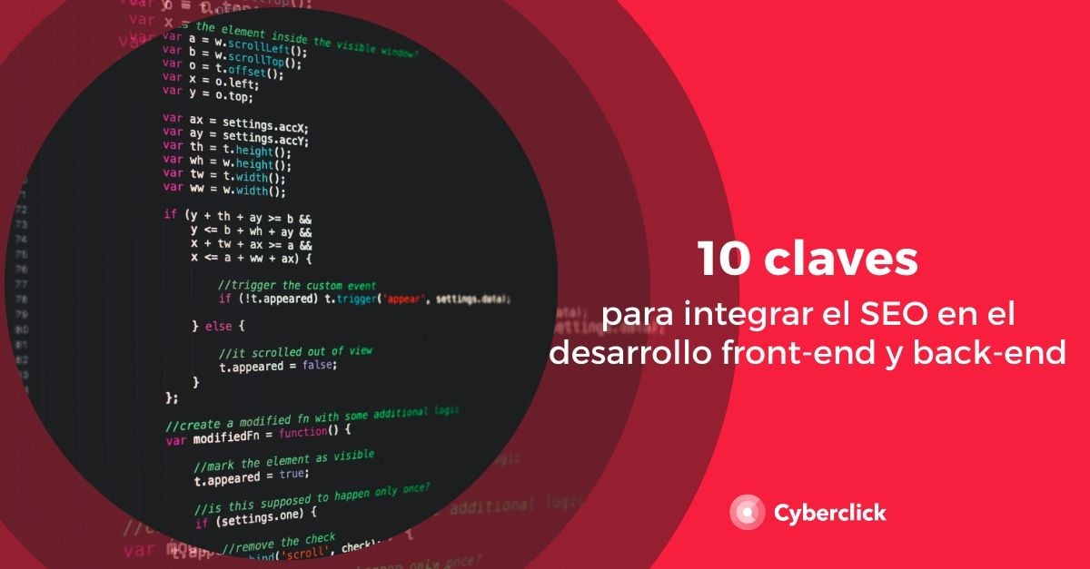 10 claves para integrar el SEO en el desarrollo front-end y back-end