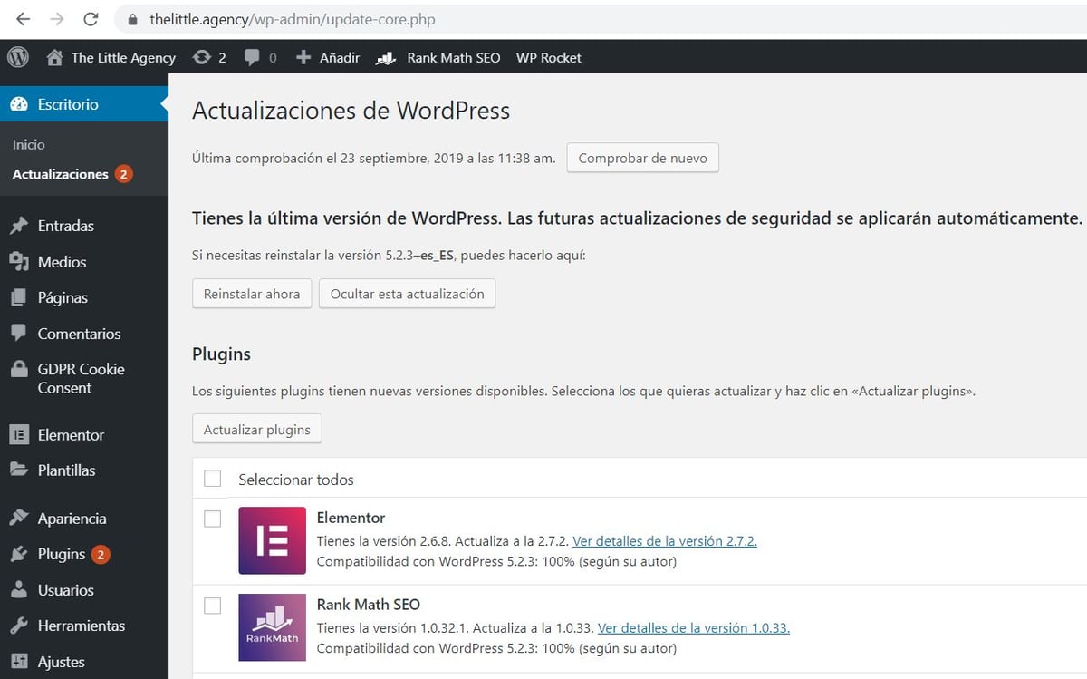 Mantenimiento en WordPress guia definitiva para el cuidado de tu web