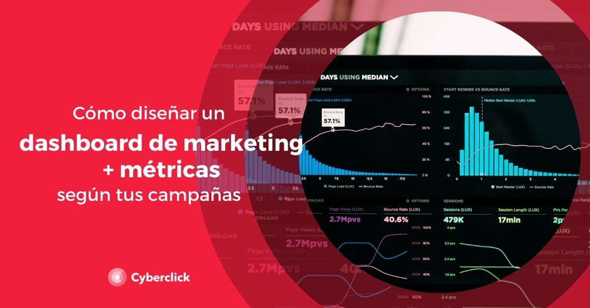 Como disenar un dashboard de marketing y metricas ideal segun tus campanas