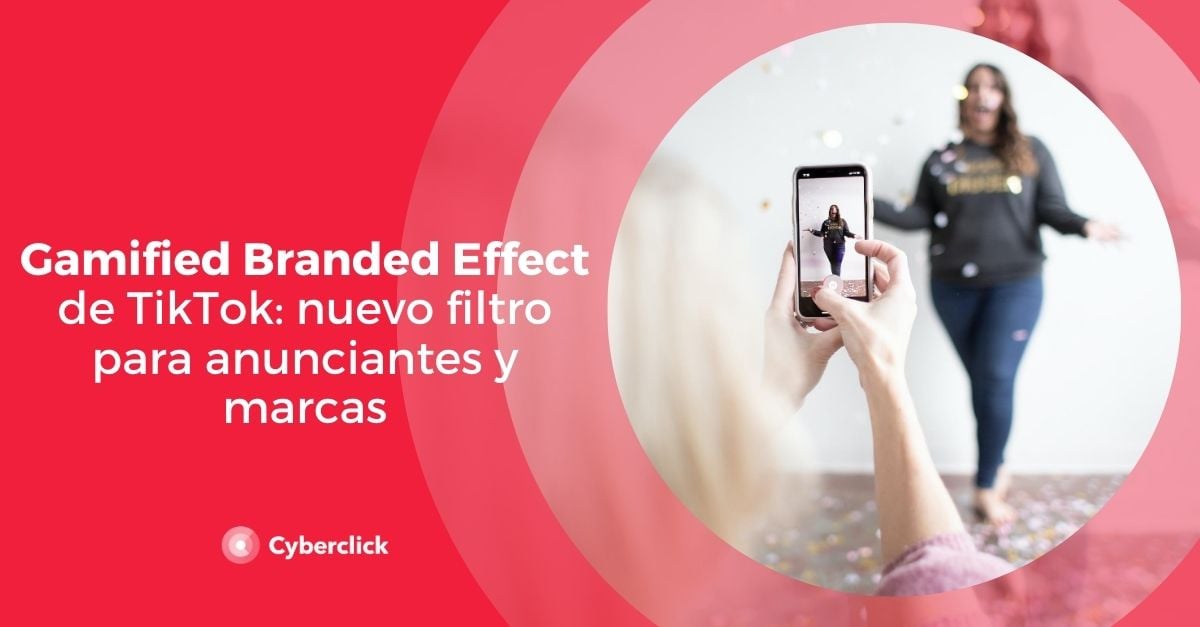 Branded Effect Example Gamified Branded Effect de TikTok: nuevo filtro para anunciantes y marcas
