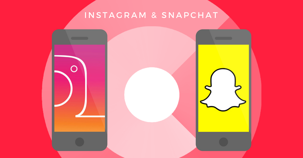 Instagram y Snapchat