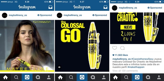 Instagram Ads o publicidad en Instagram ¡3 ejemplos de sus inicios!