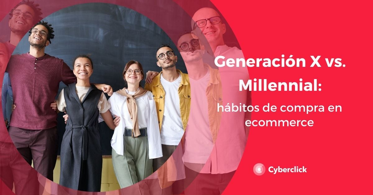 Millennials vs Generacion X habitos de compra en ecommerce