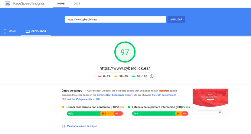 Pagespeed-insights