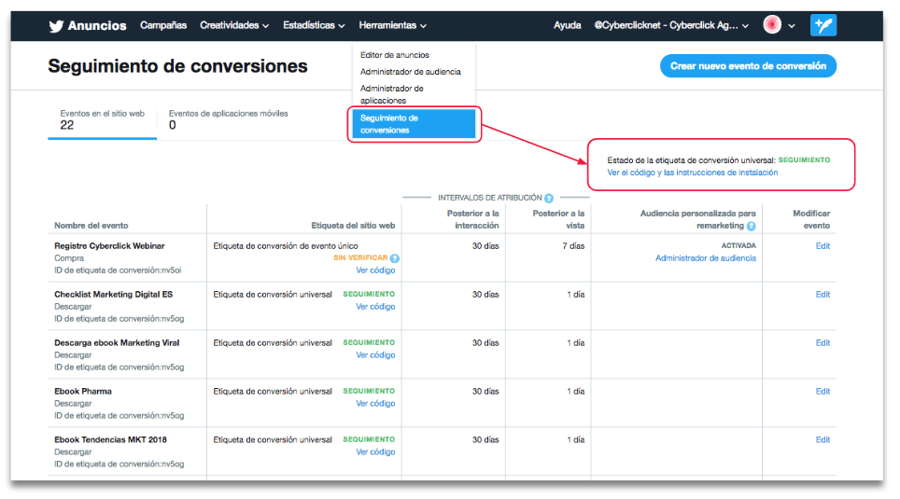 Remarketing en Twitter 4