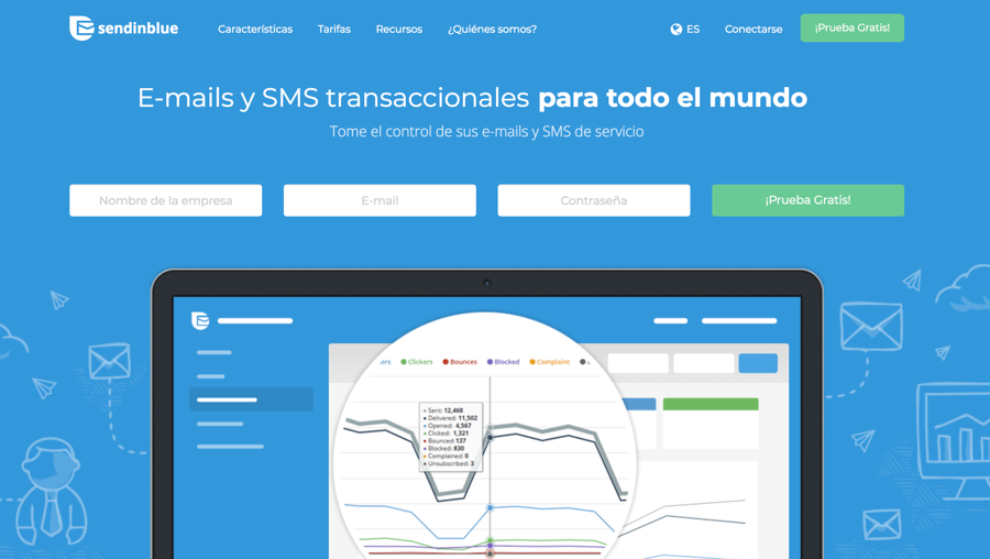 herramientas email marketing - sendinblue