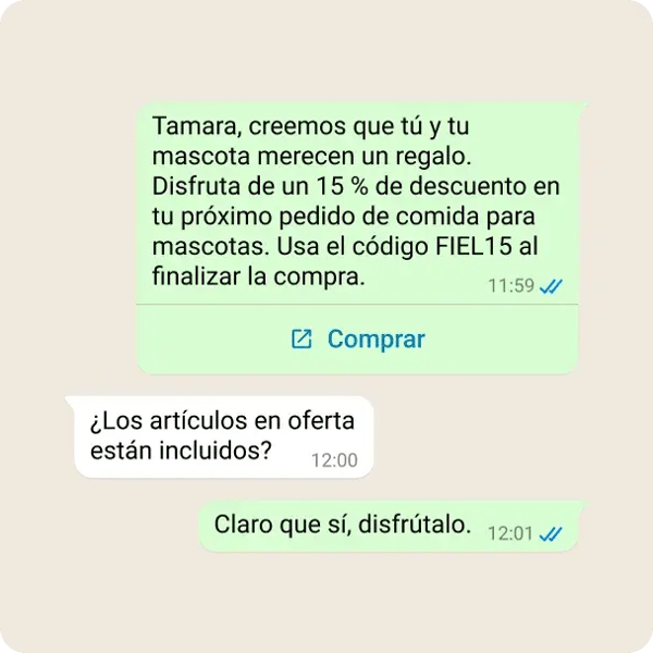 whatsapp business ecommerce moda