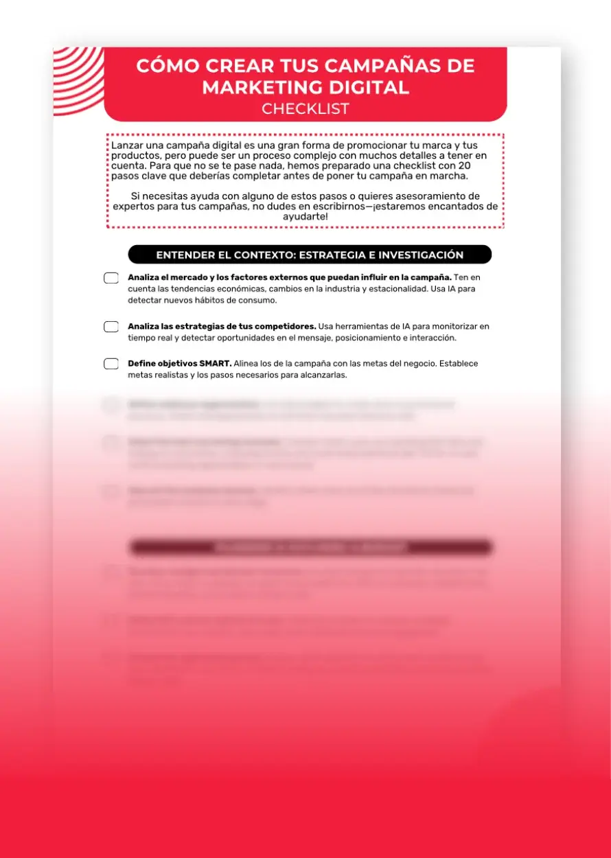 ES Checklist - Mockup
