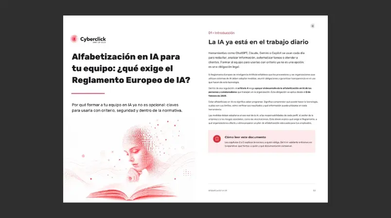 Alfabetización en IA para tu equipo: ¿qué exige el Reglamento Europeo de IA?