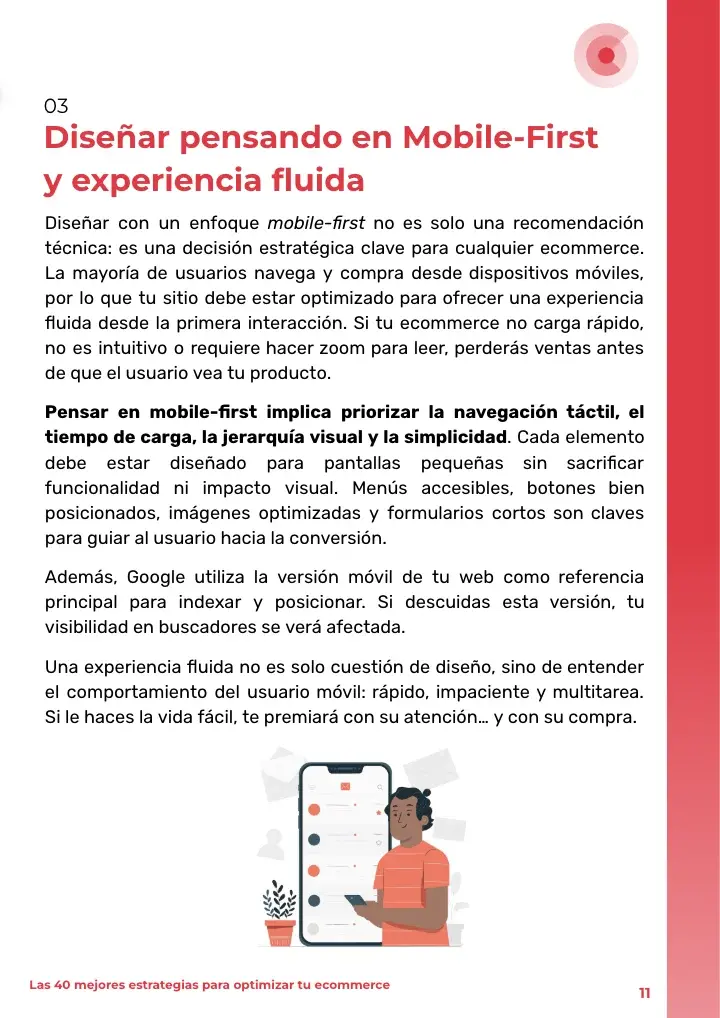 las 40 mejores estrategias para optimizar tu ecommerce