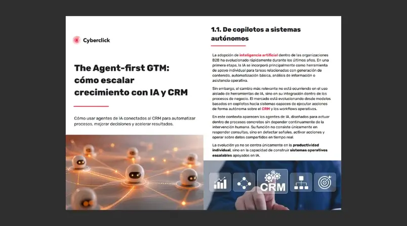 The Agent-first GTM: cómo escalar crecimiento con IA y CRM