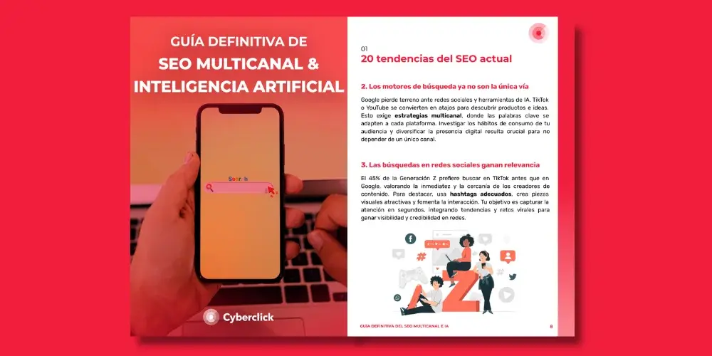 Guia definitiva de SEO multicanal e IA