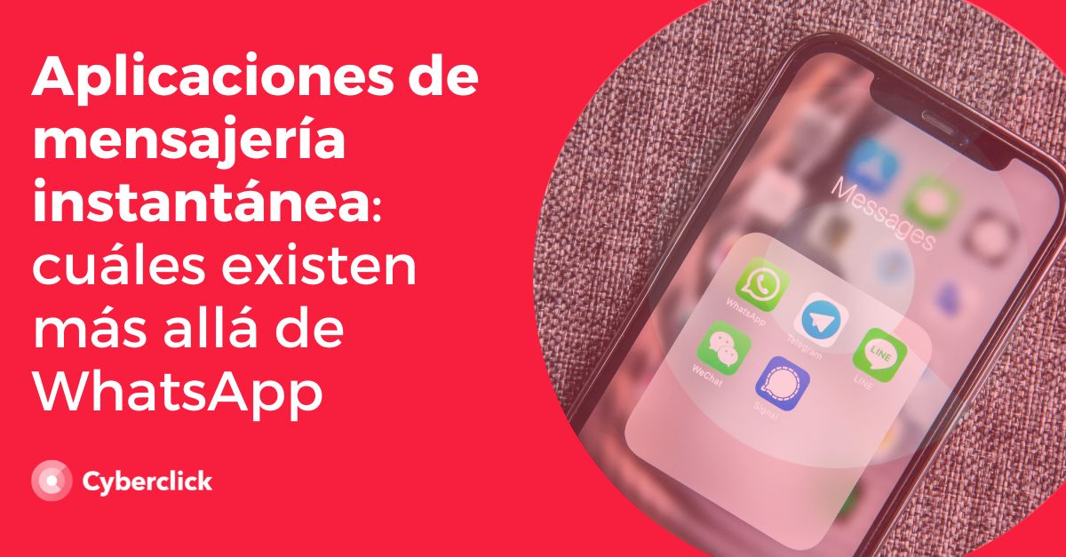 Aplicaciones de mensajeria instantanea cuales existen mas alla de Whatsapp