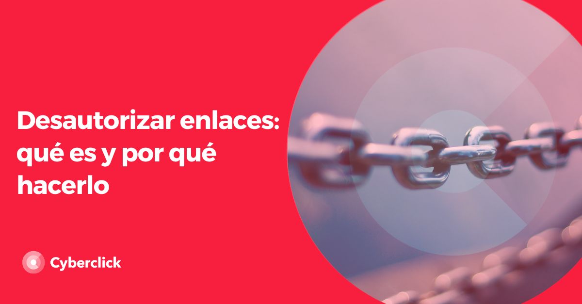 Desautorizar enlaces - que es y por que hacerlo