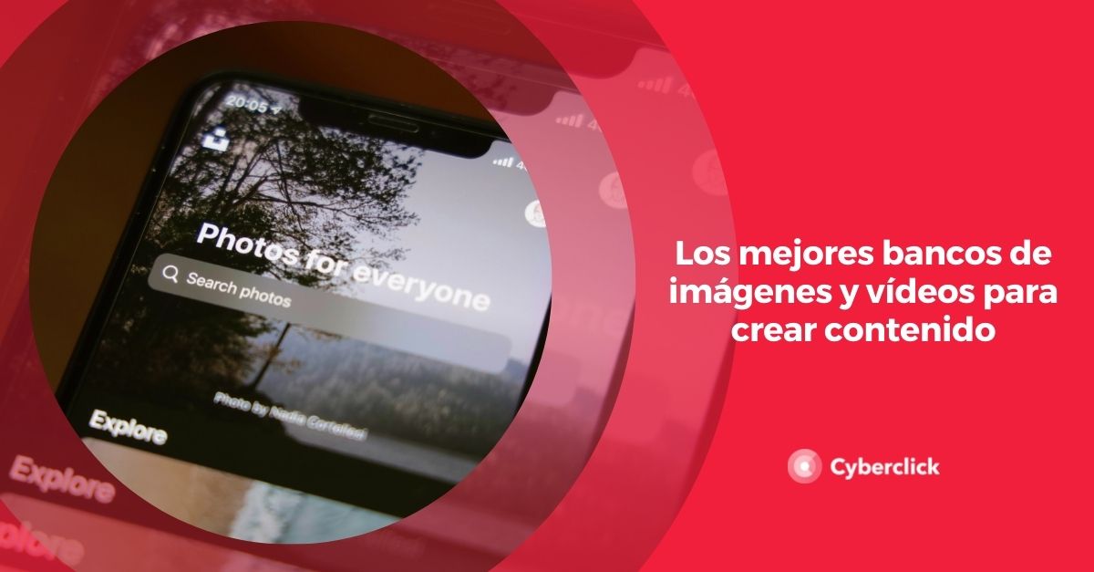 Los mejores bancos de imagenes y videos para crear contenido