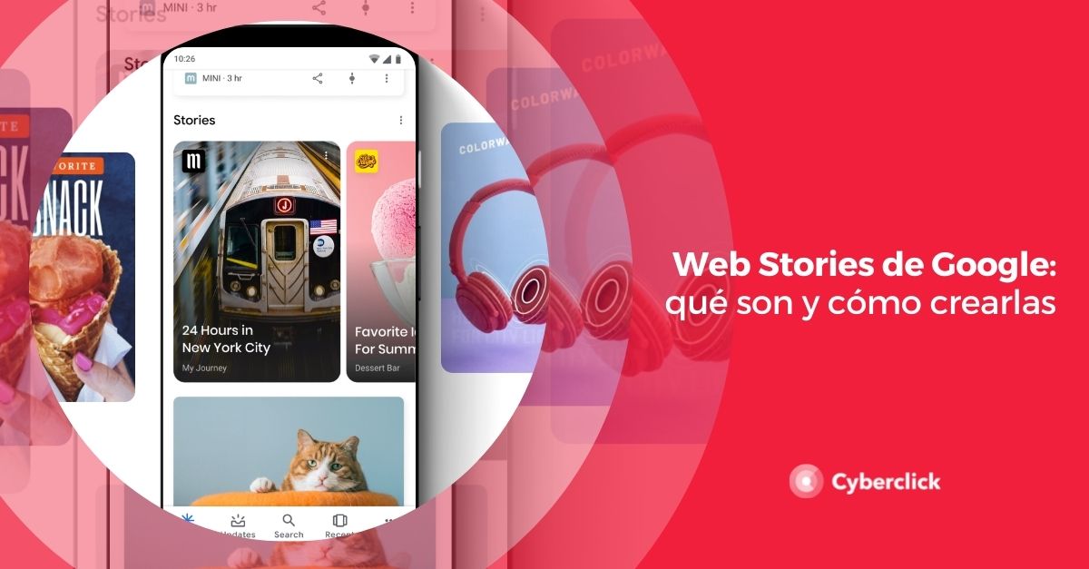 Web stories de Google que son y como crearlas