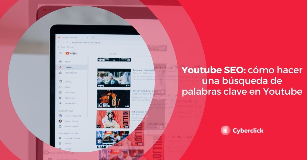 YouTube SEO como hacer una busqueda de palabras en YouTube