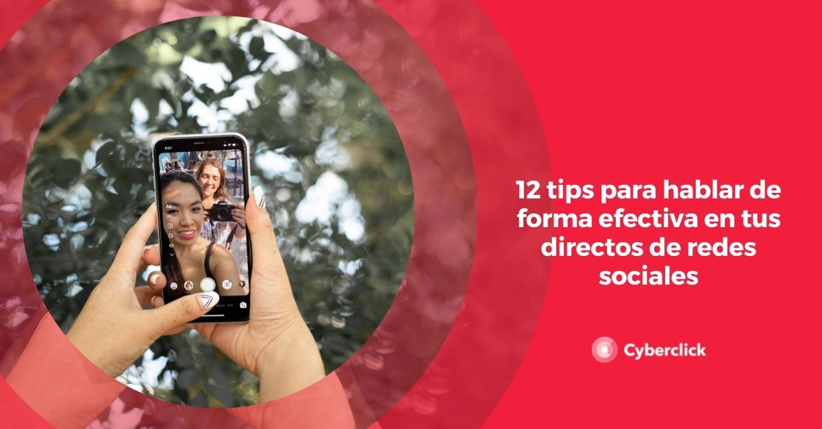 tips para hablar de forma efectiva en tus directos de redes sociales