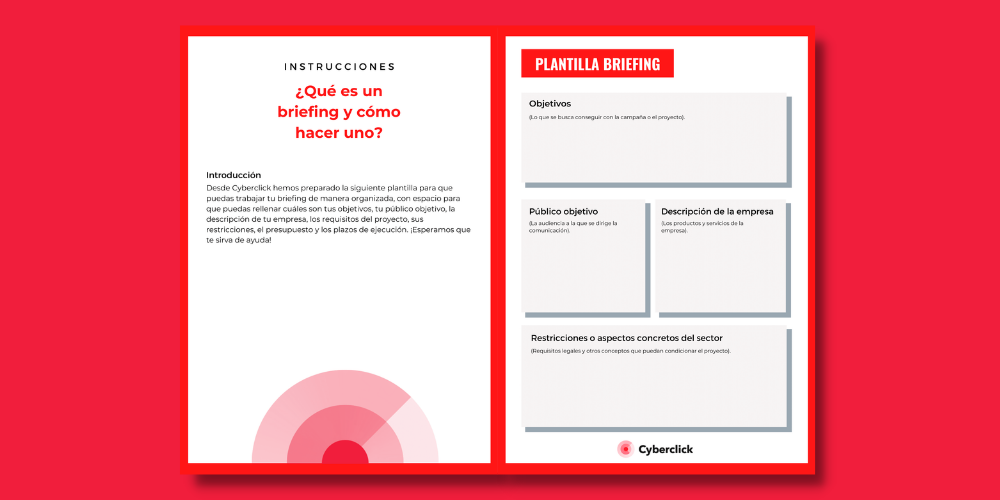 Pack para crear tu Briefing de empresa