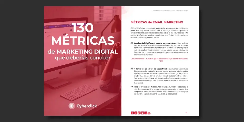130 Métricas de Marketing Digital que deberías conocer