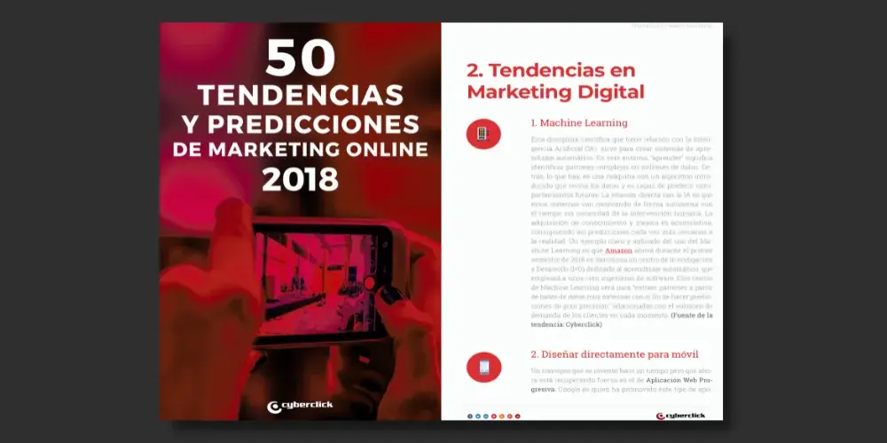 Guía 50 Tendencias y Predicciones de Marketing Online 2018 