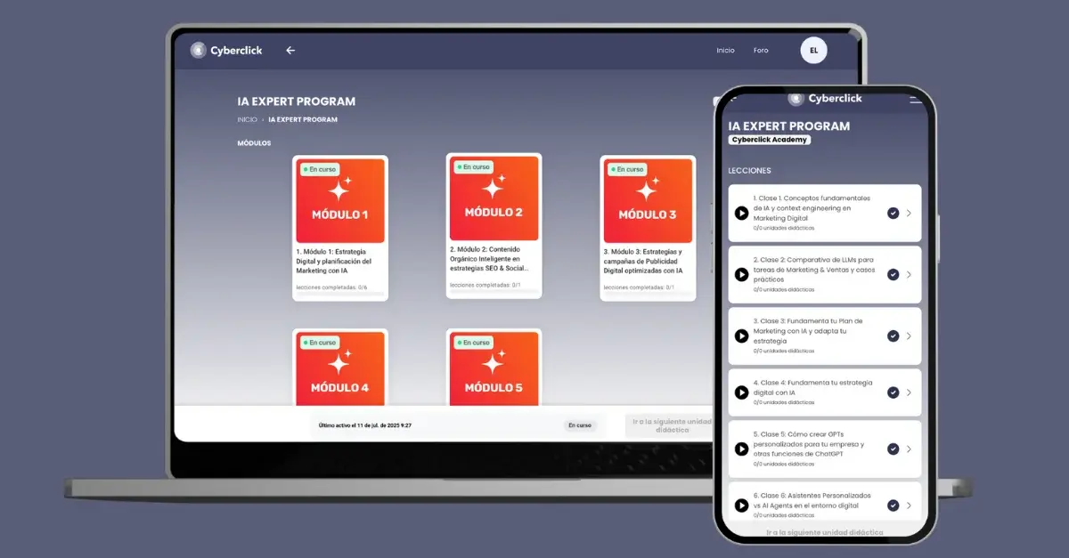 Cyberclick lanza el IA Expert Program